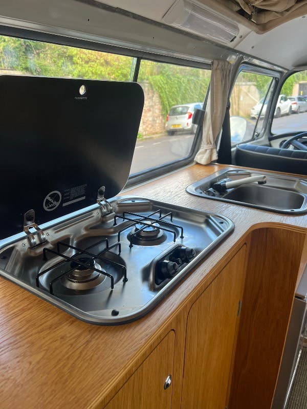 Dove Grey T2 Kamper 1976